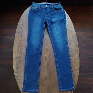 Bob Jeans Skinny Hi-Rise Dark Wash Jeans Size Juniors 9/10